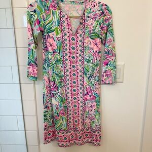 Lilly Pulitzer Pastel Floral Dress